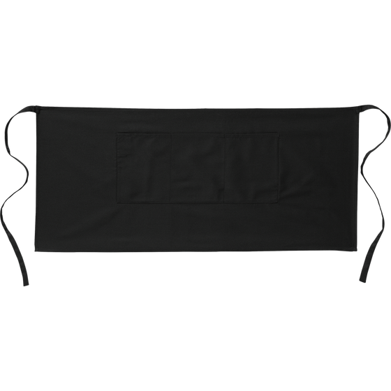 Short Waiter’s Apron_BLACK_front