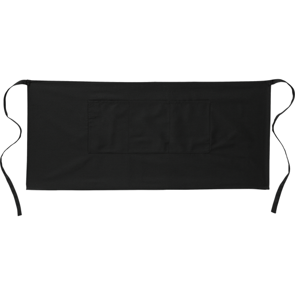 Short Waiter’s Apron_BLACK_front