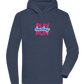 Run Baby Run Design - Premium unisex hoodie_DENIM CHINA_front