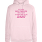 Best Friends Design - Premium unisex hoodie_LIGHT PEACH ROSE_front