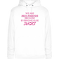 Best Friends Design - Premium unisex hoodie_WHITE_front