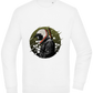 Samurai Bike Design - Comfort Essential Unisex Sweater_WHITE_front