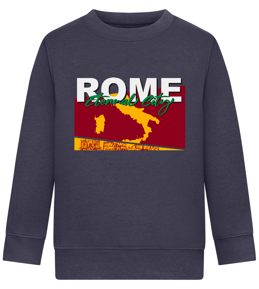 Eternal City Design - Comfort Kids Sweater_FRENCH NAVY_front