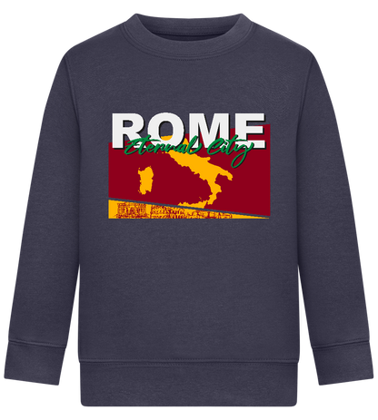 Eternal City Design - Comfort Kids Sweater_FRENCH NAVY_front