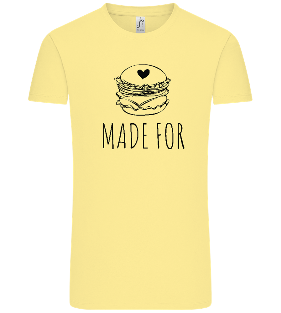 Made For Design - Comfort Unisex T-Shirt_AMARELO CLARO_front