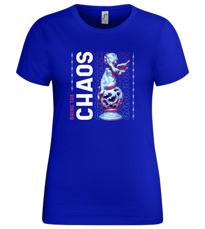 Bring the Chaos Design - Premium women's t-shirt_OVERSEAS_front