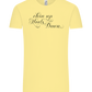 Chin Up Heels Down Design - Comfort Unisex T-Shirt_AMARELO CLARO_front