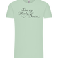 Chin Up Heels Down Design - Comfort Unisex T-Shirt_ICE GREEN_front