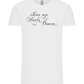 Chin Up Heels Down Design - Comfort Unisex T-Shirt_WHITE_front