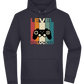 Level Unlocked Game Controller Design - Premium Essential Unisex Hoodie_FRENCH NAVY_front