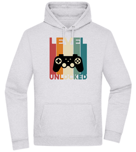 Level Unlocked Game Controller Design - Premium Essential Unisex Hoodie