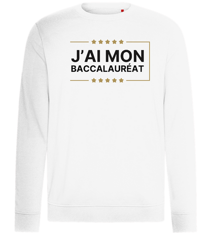 J'ai Mon Bac Design - Comfort unisex sweater_WHITE_front