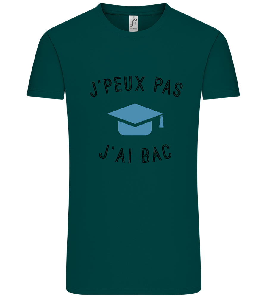 J'peux Pas J'ai Bac Design - Comfort Unisex T-Shirt_GREEN EMPIRE_front