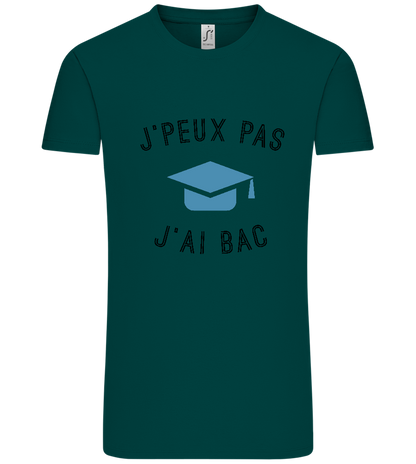 J'peux Pas J'ai Bac Design - Comfort Unisex T-Shirt_GREEN EMPIRE_front