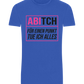 Tue Ich Alles Design - Basic Unisex T-Shirt_ROYAL_front