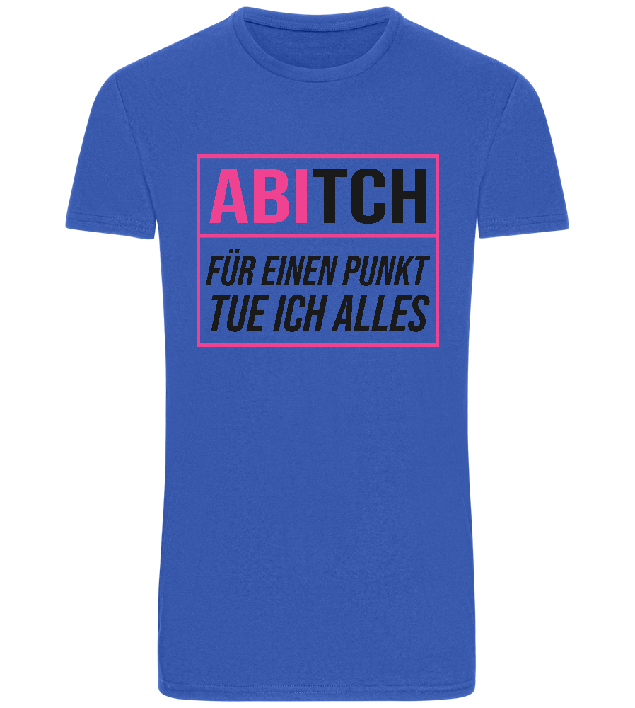 Tue Ich Alles Design - Basic Unisex T-Shirt_ROYAL_front