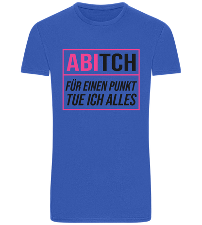 Tue Ich Alles Design - Basic Unisex T-Shirt_ROYAL_front