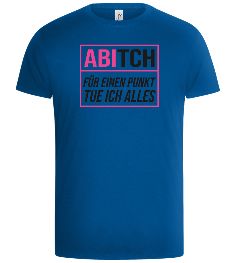 Tue Ich Alles Design - Basic Unisex T-Shirt_ROYAL_front