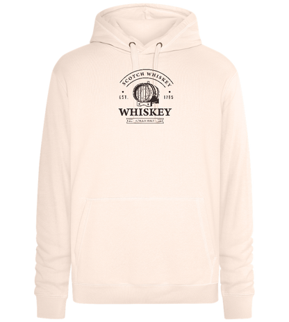 Scotch Whiskey Design - Premium unisex hoodie_LIGHT PEACH ROSE_front