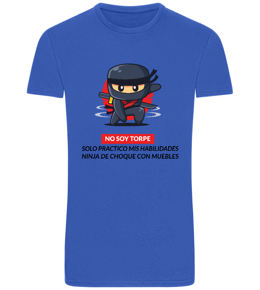 Ninja Design - Basic Unisex T-Shirt_ROYAL_front