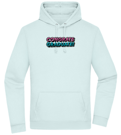 Congrats Graduate Design - Premium Essential Unisex Hoodie_ARCTIC BLUE_front