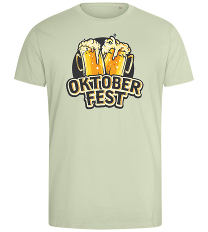 Oktoberfest Beers Design - Comfort men's fitted t-shirt_SILESTONE_front