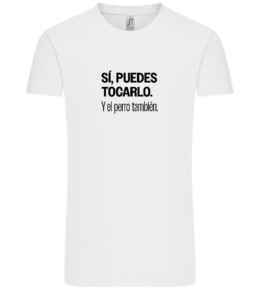 Puedes Rocarlo Design - Comfort Unisex T-Shirt_WHITE_front