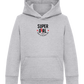 Super Girl Forever Design - Comfort Kids Hoodie_ORION GREY II_front