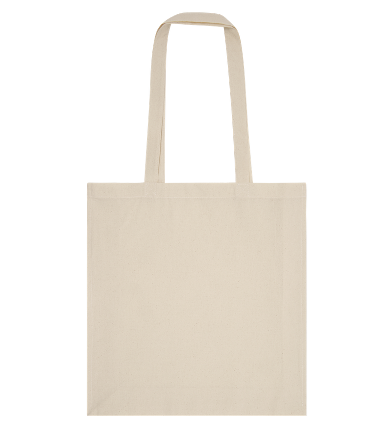 Essential cotton shopping bag_BEIGE_front