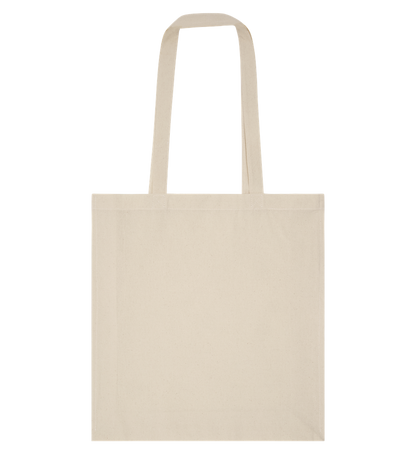 Essential cotton shopping bag_BEIGE_back