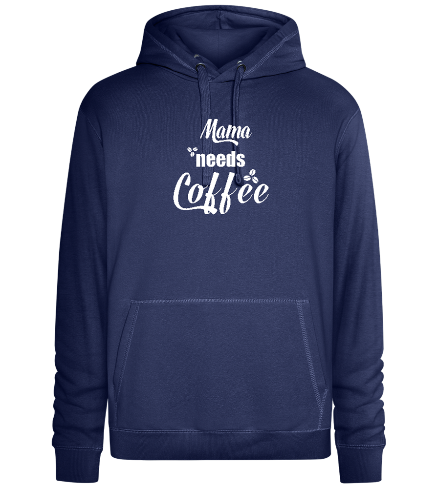 Needs Coffee Design - Premium unisex hoodie_DENIM CHINA_front