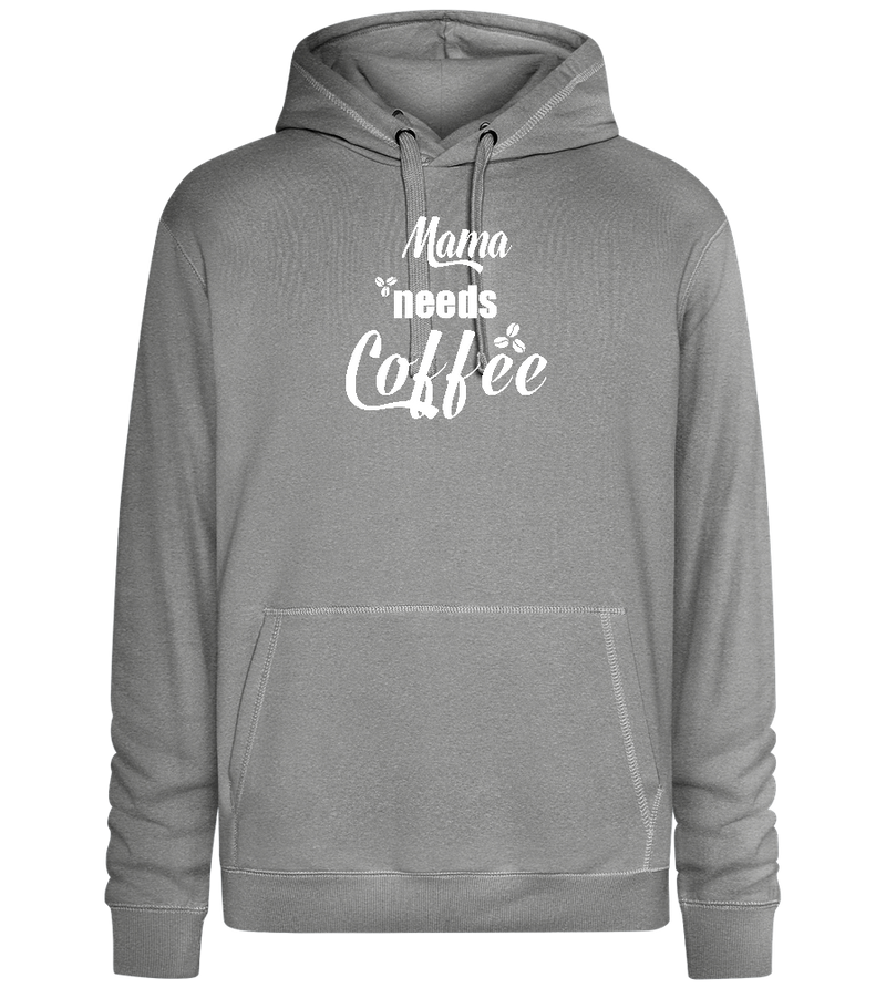 Needs Coffee Design - Premium unisex hoodie_ORION GREY II_front