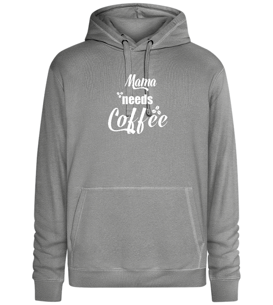 Needs Coffee Design - Premium unisex hoodie_ORION GREY II_front