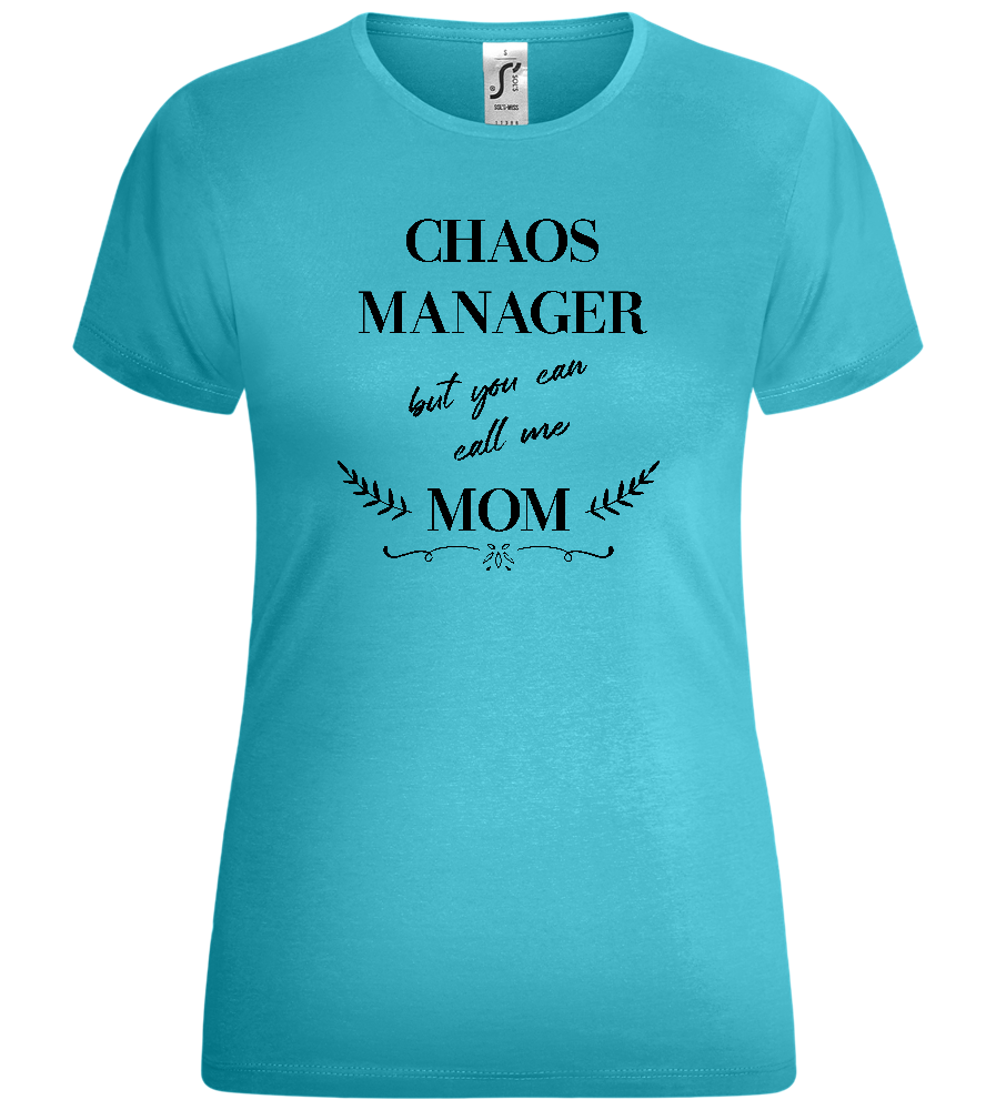 You Can Call Me Mom Design - Comfort women's t-shirt_HAWAIIAN OCEAN_front