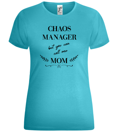 You Can Call Me Mom Design - Comfort women's t-shirt_HAWAIIAN OCEAN_front