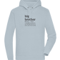 Big Brother Meaning Design - Premium unisex hoodie_CREAMY BLUE_front