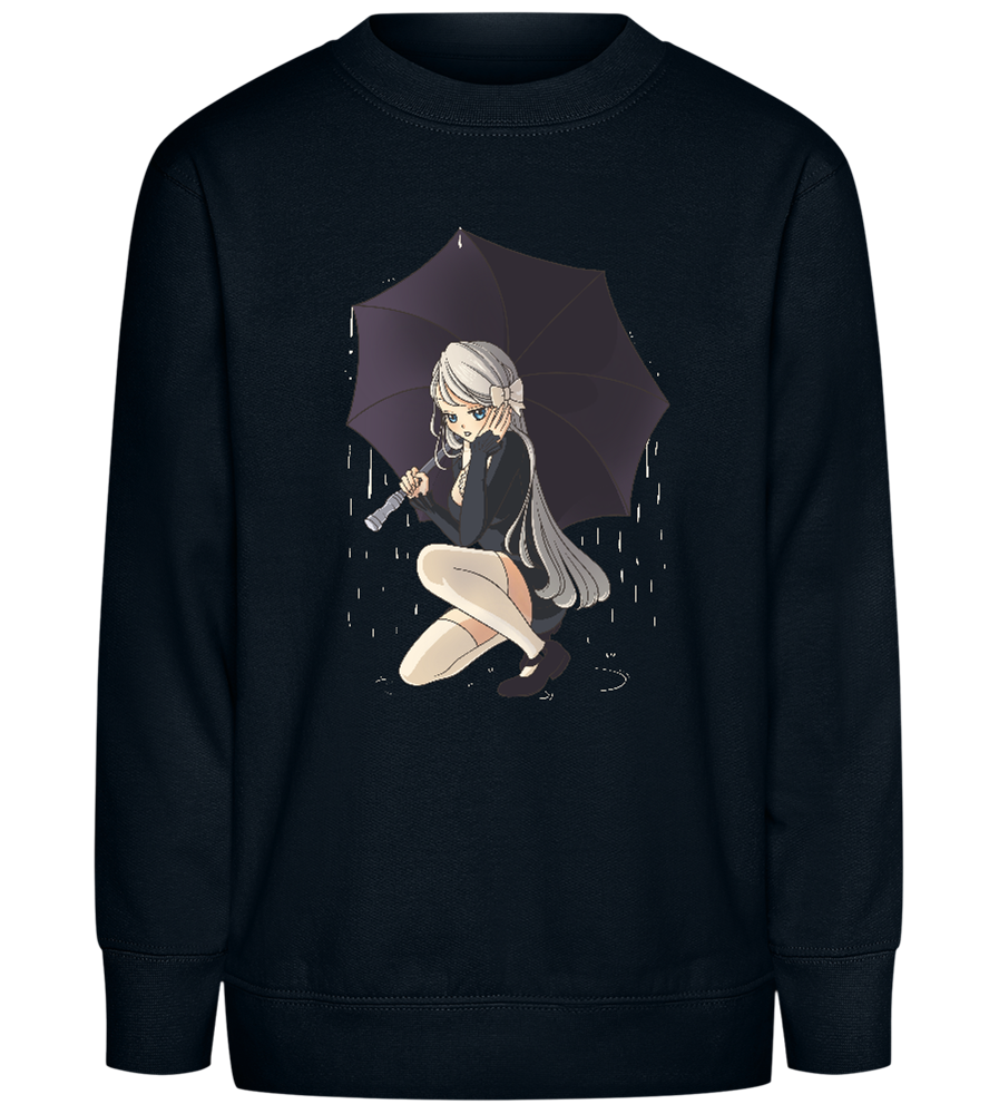 Shelter from the Rain Design - Comfort Kids Sweater_BLACK_front