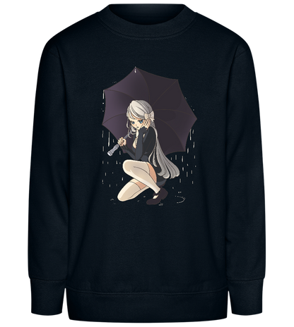 Shelter from the Rain Design - Comfort Kids Sweater_BLACK_front