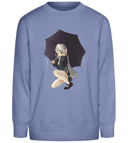 Shelter from the Rain Design - Comfort Kids Sweater_BLUE_front
