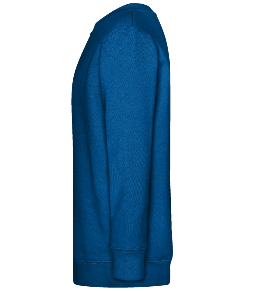 Shelter from the Rain Design - Comfort Kids Sweater_ROYAL_left