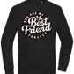 You Are My Best Friend Forever Design - Comfort Essential Unisex Sweater_BLACK_front