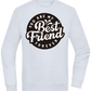 You Are My Best Friend Forever Design - Comfort Essential Unisex Sweater_CREAMY BLUE_front