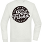 You Are My Best Friend Forever Design - Comfort Essential Unisex Sweater_CREAMY GREEN_front