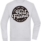 You Are My Best Friend Forever Design - Comfort Essential Unisex Sweater_ORION GREY II_front