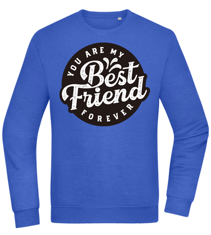 You Are My Best Friend Forever Design - Comfort Essential Unisex Sweater_ROYAL_front