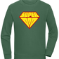Super Dad 1 Design - Comfort unisex sweater_GREEN BOTTLE_front