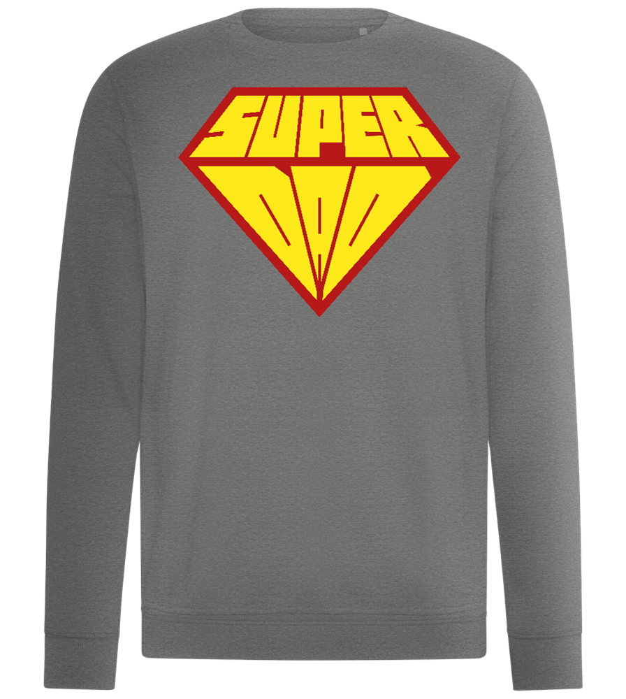 Super Dad 1 Design - Comfort unisex sweater_ORION GREY II_front