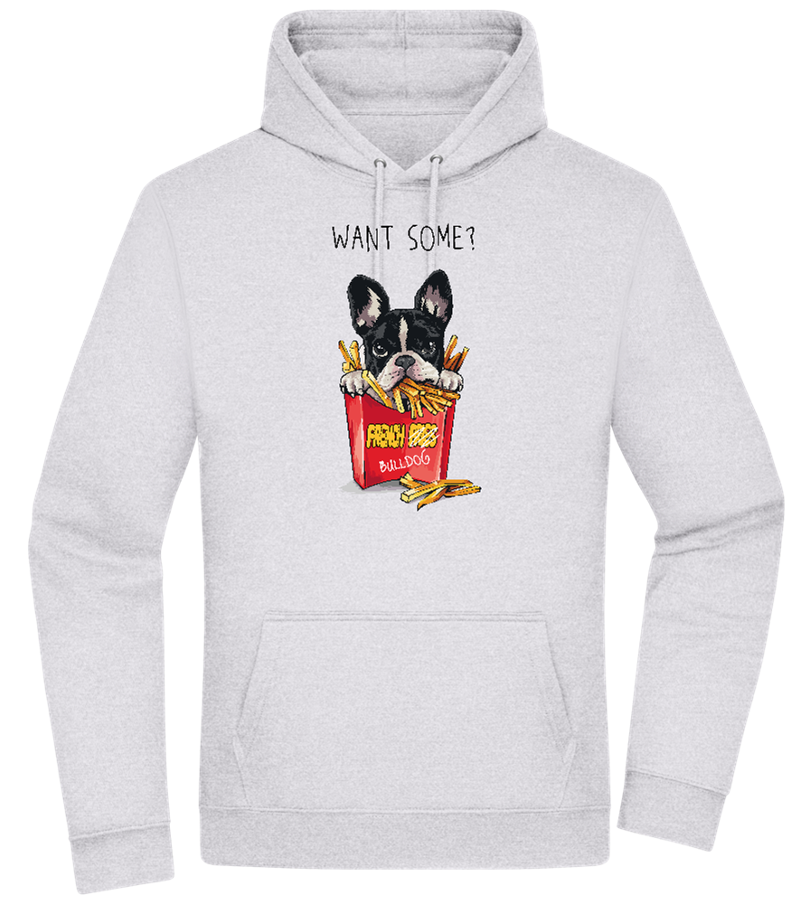 French Fries Design - Premium Essential Unisex Hoodie_ORION GREY II_front