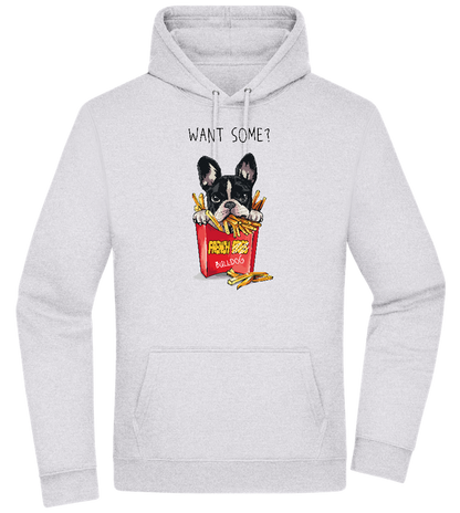 French Fries Design - Premium Essential Unisex Hoodie_ORION GREY II_front