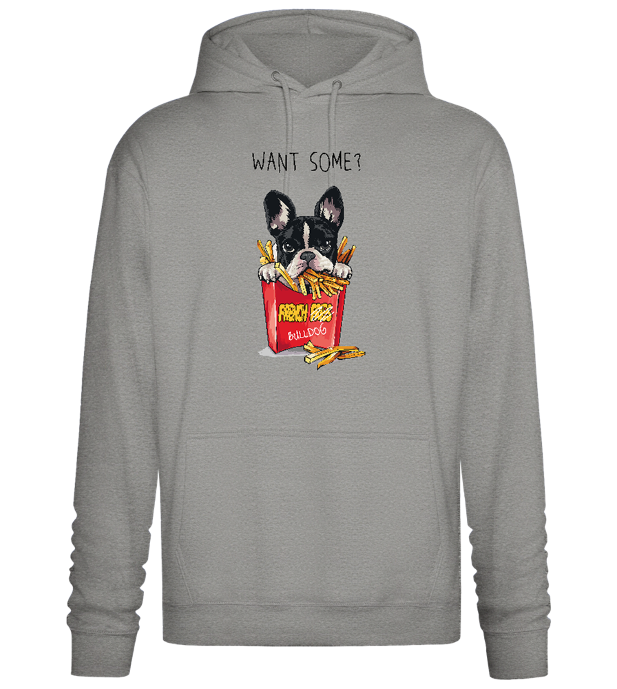 French Fries Design - Premium Essential Unisex Hoodie_ORION GREY II_front